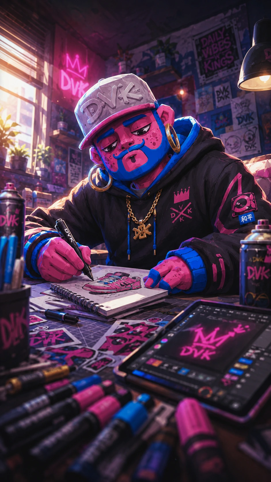 Noche de estudio · DOMIVAKERO