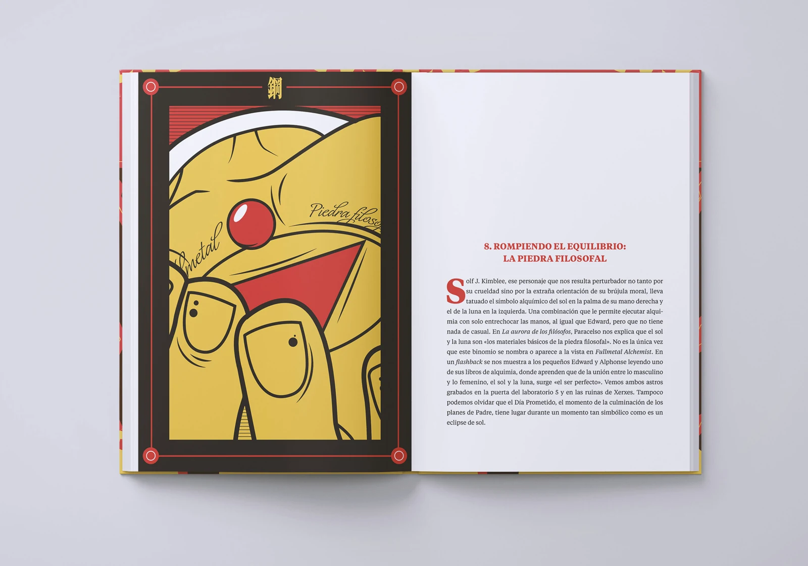 Fullmetal Alchemist · Héroes de Papel · Diseño y maquetación · Interior