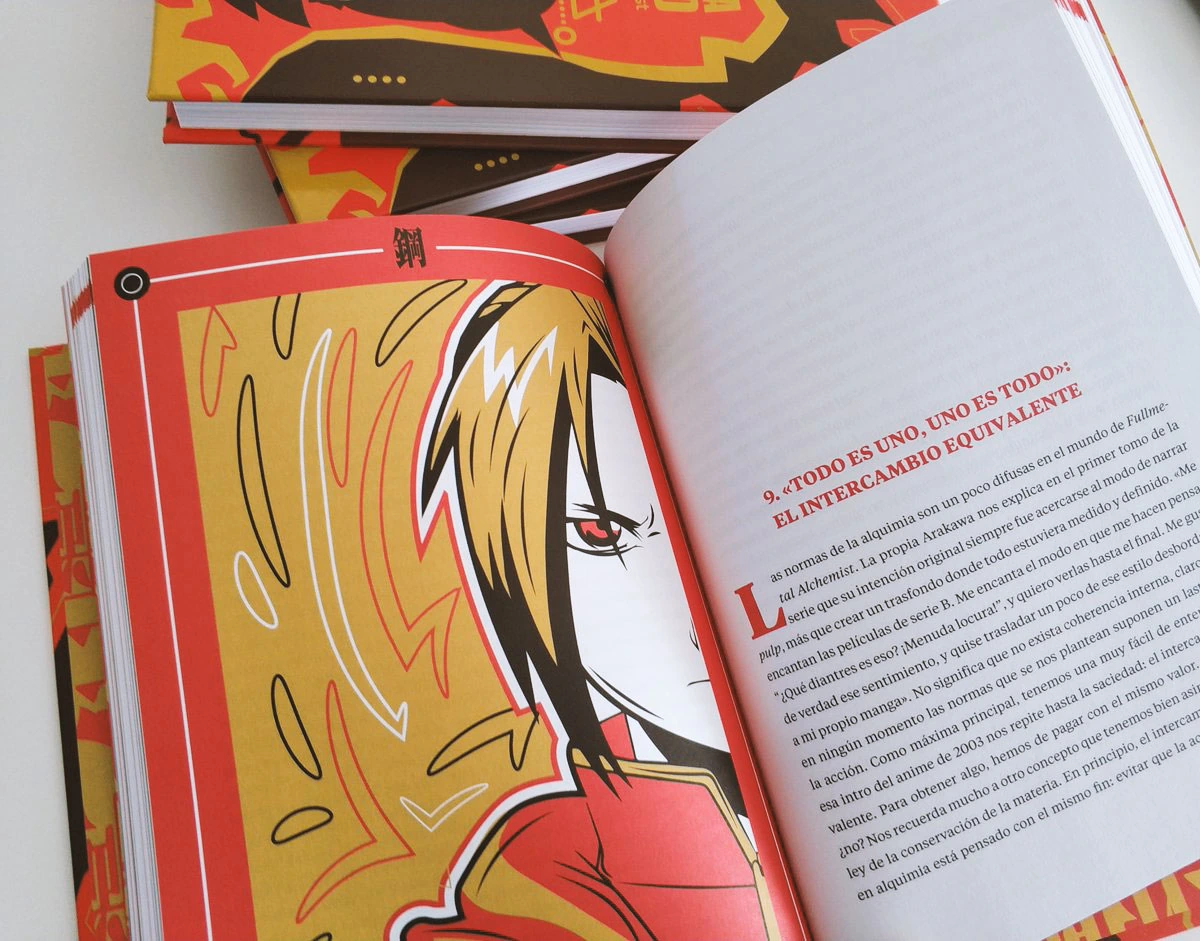 Fullmetal Alchemist · Héroes de Papel · Maquetación · Apertura de capítulo