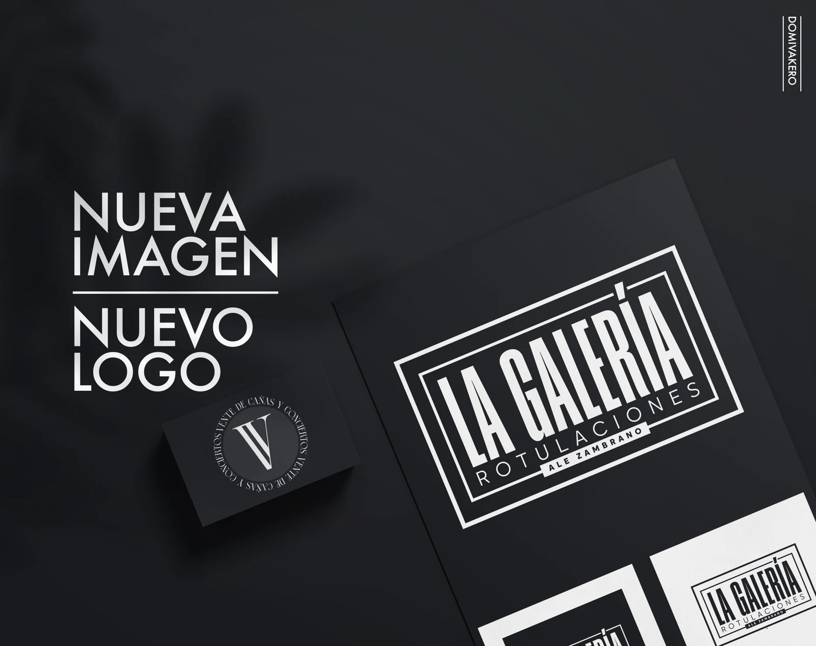 La Galería · La Galería Rotulaciones · Sistema de identidad