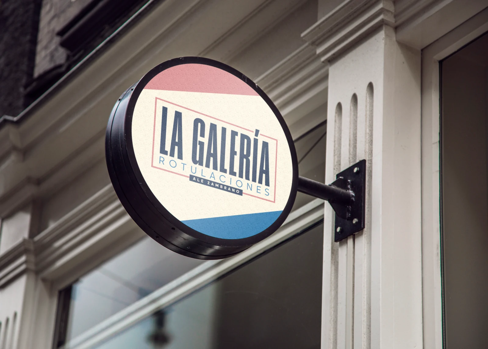 La Galería · La Galería Rotulaciones · Identidad visual · Aplicación