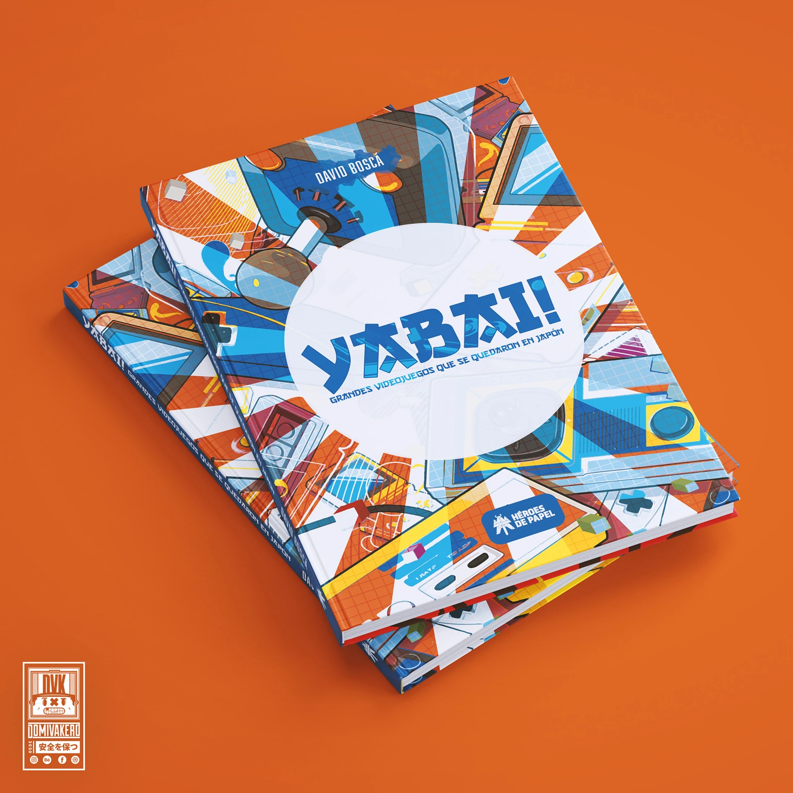 YABAI! · Héroes de Papel · Diseño y maquetación