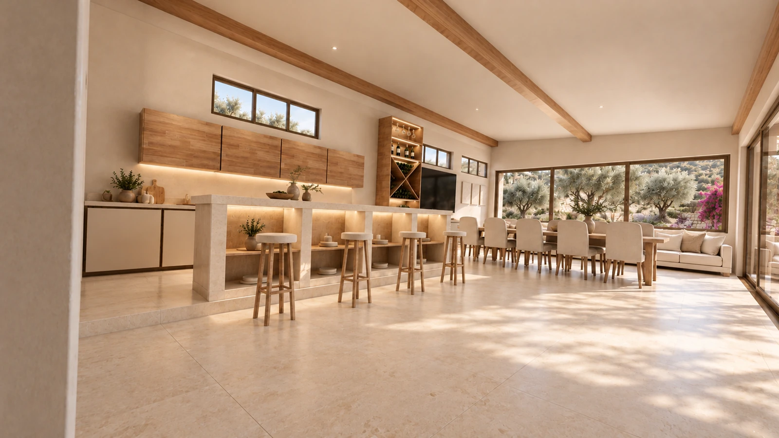 Casa entre jardines · Interior · 2