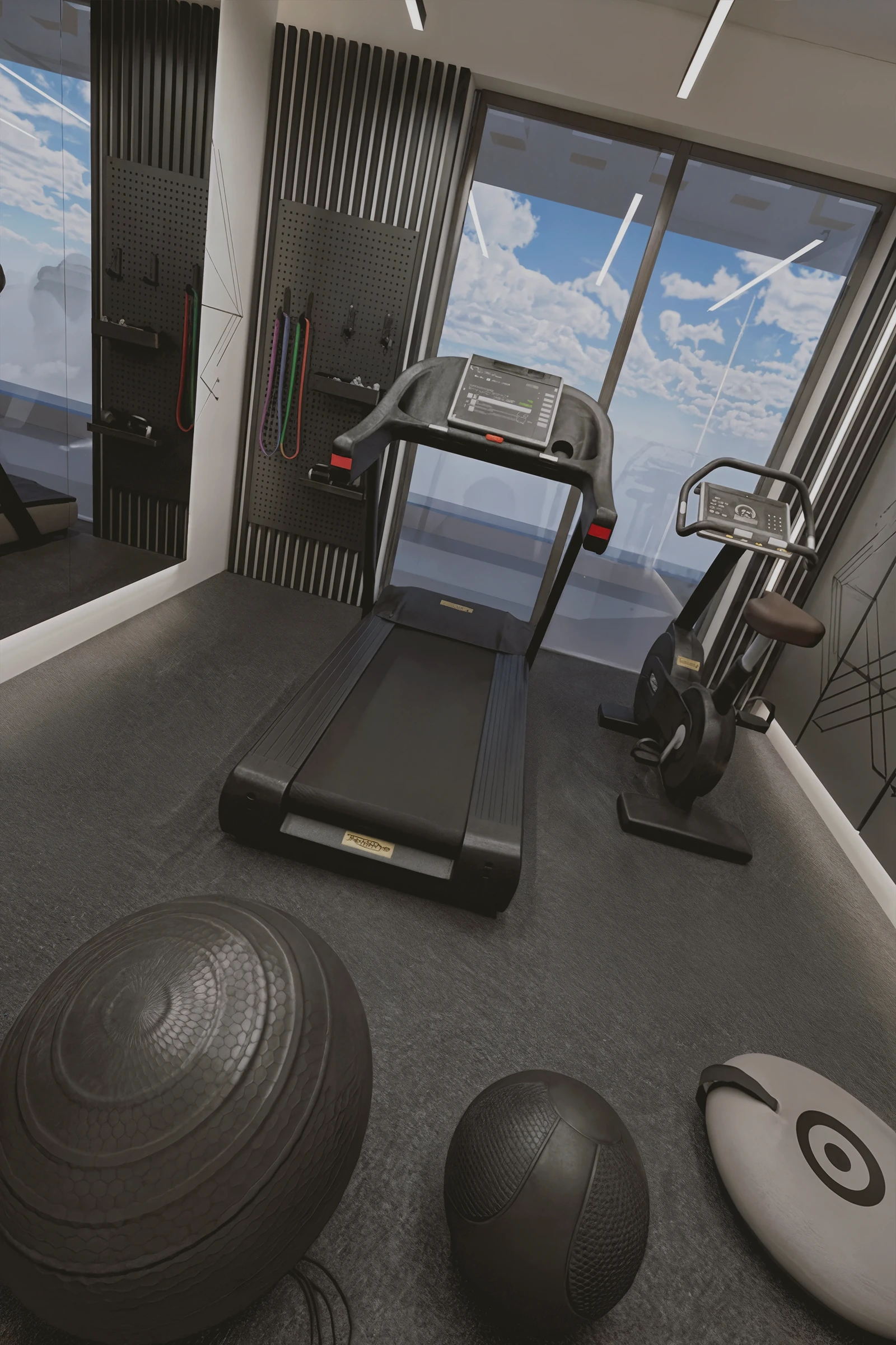 Luz y equilibrio · Gimnasio · 6